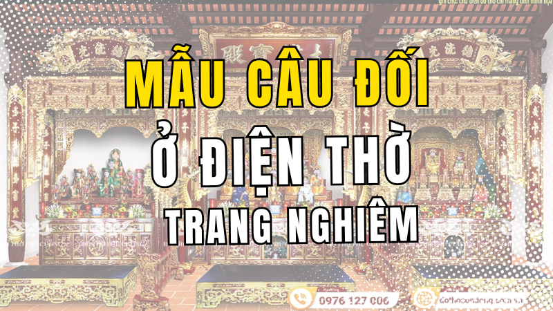 Mau Chu Cau Doi O Dien Tho Trang Nghiem Dung Nghi Le
