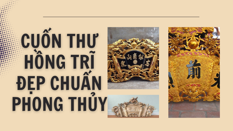 Mau Cuon Thu Hong Tri Dep Chuan Phong Thuy