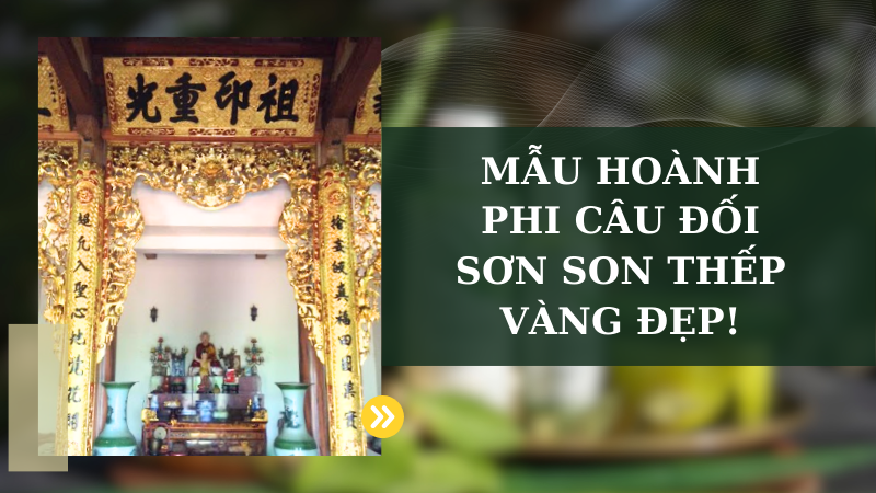 Mau hoanh phi cau doi son son thep vang dep