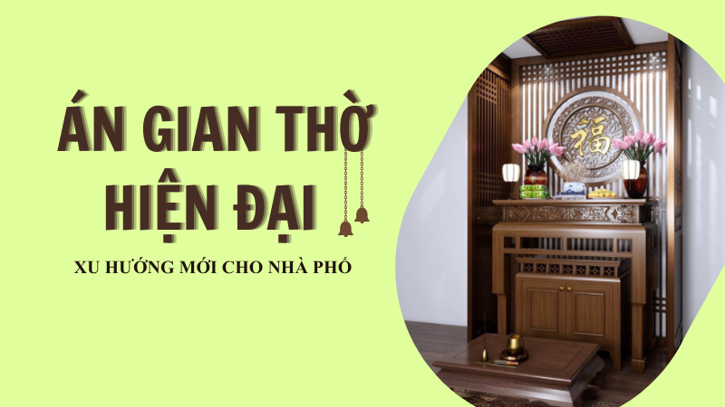 An gian tho hien dai Xu huong moi cho nha pho