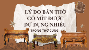 Ly do vi sao ban tho go mit duoc su dung nhieu trong tho cung