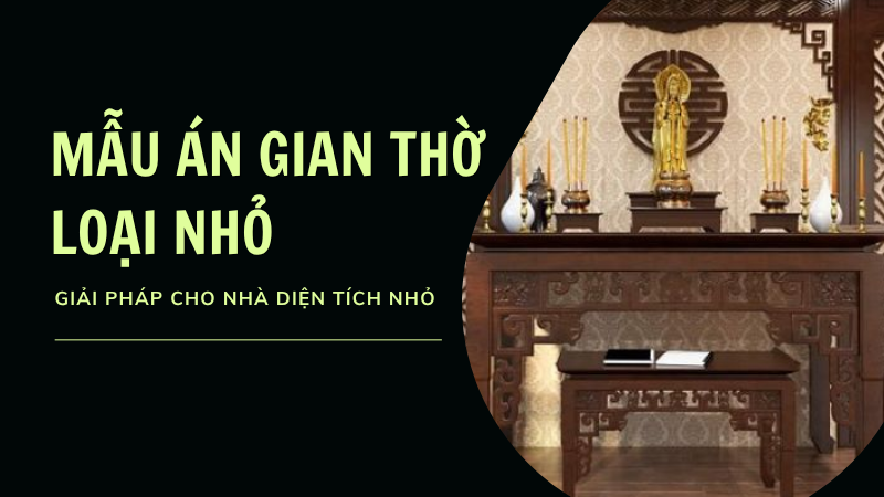 Mau An gian tho loai nho Giai phap cho nha dien tich nho